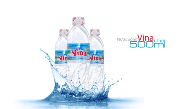 Nước uống Vina đóng chai 500ml